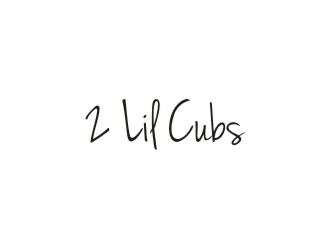 2 Lil Cubs logo design by bombers