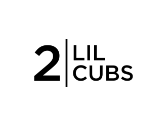 2 Lil Cubs logo design by p0peye