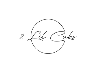 2 Lil Cubs logo design by johana