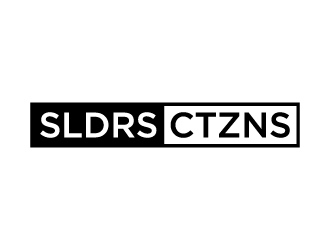 SLDRS   CTZNS (soldiers and citizens) logo design by cybil