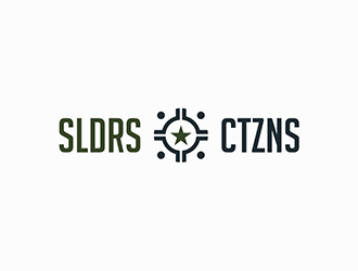 SLDRS   CTZNS (soldiers and citizens) logo design by DuckOn