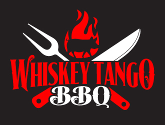 Whiskey Tango BBQ logo design by ElonStark