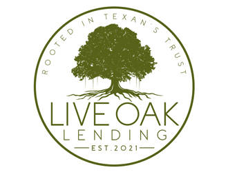 Live Oak Lending logo design by DreamLogoDesign