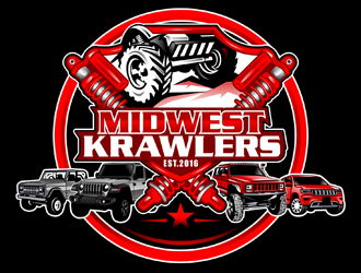 Midwest Krawlers logo design by DreamLogoDesign