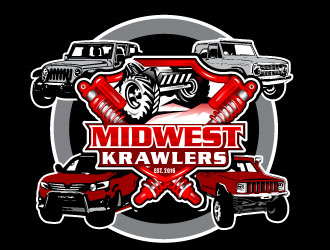 Midwest Krawlers logo design by Suvendu