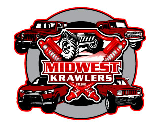 Midwest Krawlers logo design by Suvendu