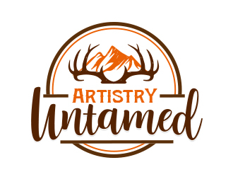 Artistry Untamed  logo design by adm3