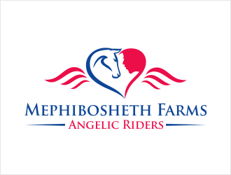 Mephibosheth Farms Angelic Riders logo design by Shabbir