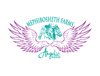 Mephibosheth Farms Angelic Riders logo design by nona