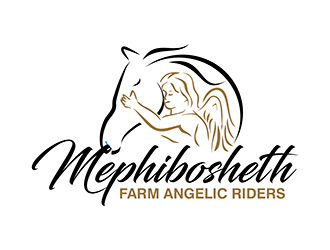 Mephibosheth Farms Angelic Riders logo design by enzidesign