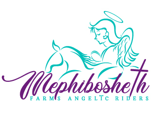 Mephibosheth Farms Angelic Riders logo design by LucidSketch