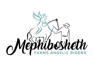 Mephibosheth Farms Angelic Riders logo design by MUSANG