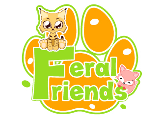 Feral Friends logo design by uttam