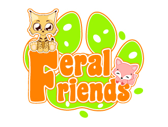 Feral Friends logo design by uttam