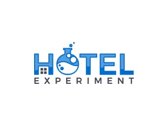 Hotel Experiment logo design by MarkindDesign