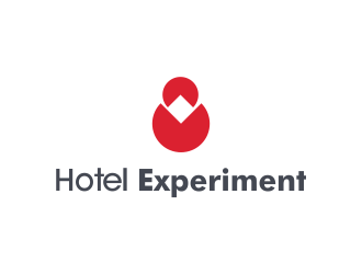 Hotel Experiment logo design by HENDY