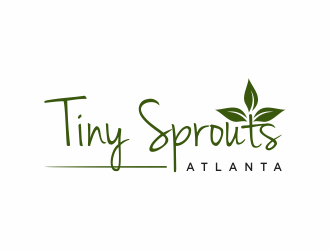 Tiny Sprouts Atlanta logo design by santrie