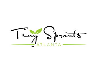 Tiny Sprouts Atlanta logo design by vostre