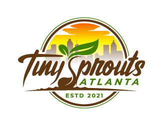 Tiny Sprouts Atlanta logo design by dasigns