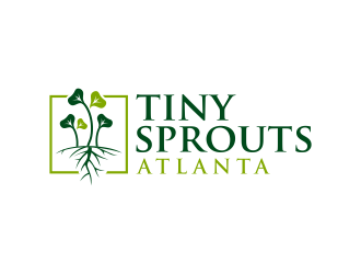 Tiny Sprouts Atlanta logo design by ingepro