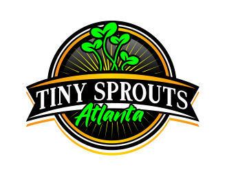 Tiny Sprouts Atlanta logo design by serprimero