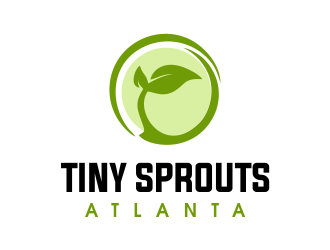 Tiny Sprouts Atlanta logo design by JessicaLopes
