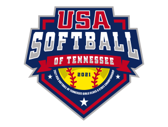 USA Softball of Tennessee logo design by jm77788