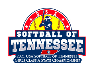 USA Softball of Tennessee logo design by Suvendu