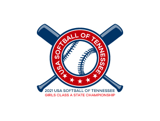 USA Softball of Tennessee logo design by KDesigns