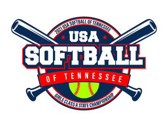 USA Softball of Tennessee logo design by daywalker