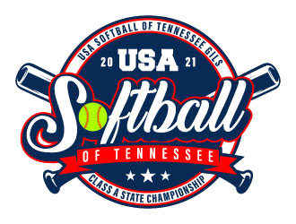 USA Softball of Tennessee logo design by daywalker