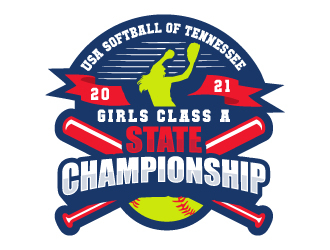 USA Softball of Tennessee logo design by LogOExperT
