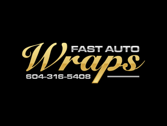 Fast Auto Wraps logo design by Humhum