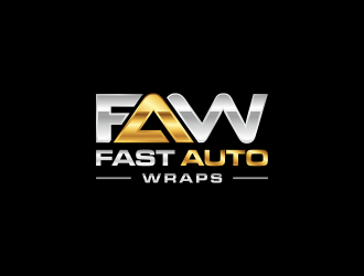 Fast Auto Wraps logo design by haidar