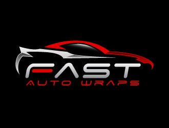 Fast Auto Wraps logo design by KDesigns