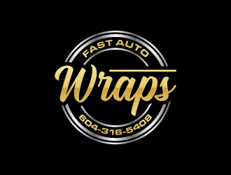 Fast Auto Wraps logo design by Humhum