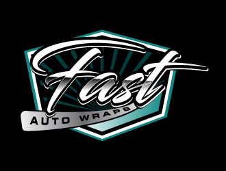Fast Auto Wraps logo design by Suvendu