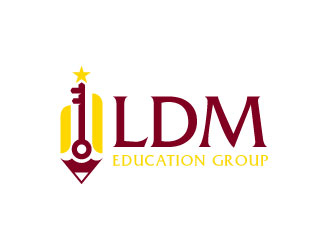 LDM Education Group logo design by Webphixo