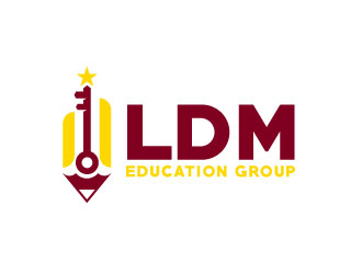 LDM Education Group logo design by Webphixo