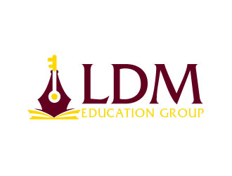 LDM Education Group logo design by Webphixo