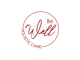 Be Well Holistic Care logo design by lintinganarto