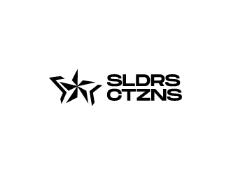 SLDRS   CTZNS (soldiers and citizens) logo design by graphica
