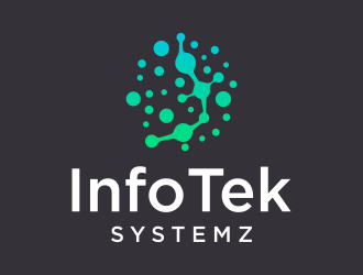 InfoTek Systemz logo design by p0peye