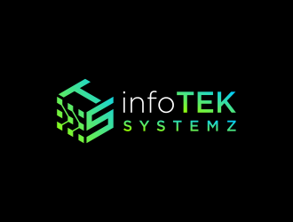 InfoTek Systemz logo design by hashirama