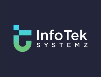 InfoTek Systemz logo design by barley