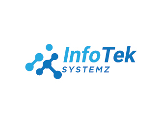 InfoTek Systemz logo design by Fear