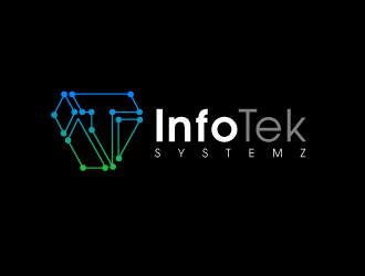 InfoTek Systemz logo design by giggi