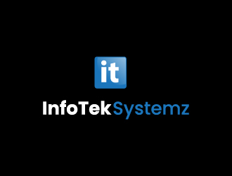 InfoTek Systemz logo design by gateout