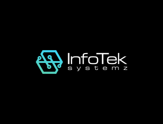 InfoTek Systemz logo design by pel4ngi
