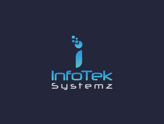 InfoTek Systemz logo design by aryamaity